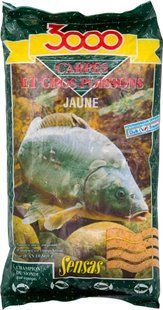 Прикормка Sensas 3000 Carp Yellow 1kg