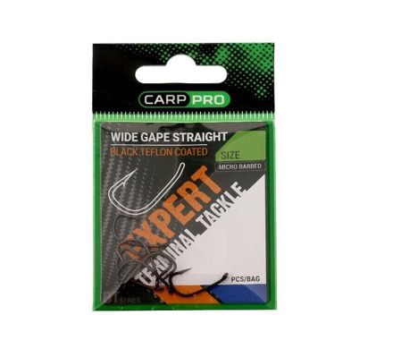 Крючки Carp Pro Wide Gape Straight BT Series №6