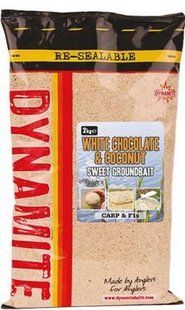 Прикормка Dynamite Baits White Chocolate & Coconut, 2kg (XL835)