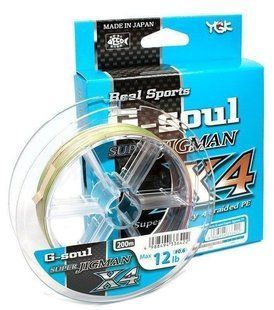 copy_Шнур YGK Super Jig Man X4 200m #1.5/25lb