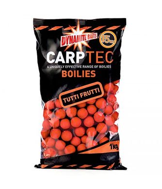 Бойли Dynamite Baits CarpTec Tutti Frutti 15мм 1кг. (DY1175)