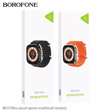 Смарт годинник Borofone BD3 Ultra smart sports watch(call version) Black