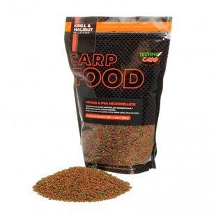 Пеллетс Технокарп метод Method & PVA Micropellets Krill & Halibut Mix 700g