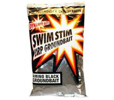 Прикормка Dynamite Baits Swim Stim Carp Groundbait Amino Black 900г