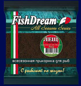 Прикормка Fish Dream "Лещ" + мотыль