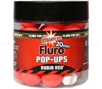 Бойли Dynamite Baits Pop-Up Fluro Robin Red 15mm (DY042)