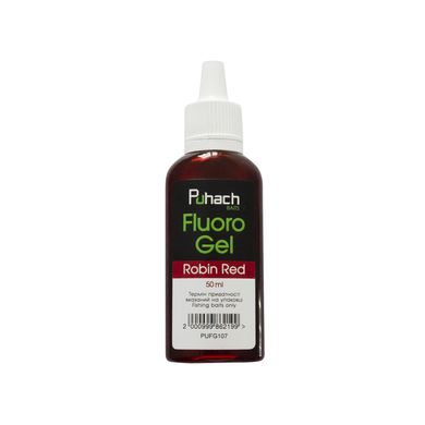 Аттрактант Puhach Baits Fluoro Gel 50 ml - Robin Red