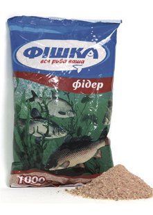 Прикормка Фишка Фидер 1кг.