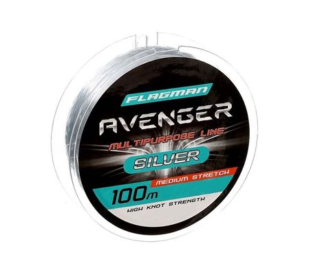 Волосінь Flagman Avenger Silver Line 100м 0.50мм