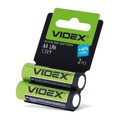 Батарейка щелочная Videx LR6/AA 1шт