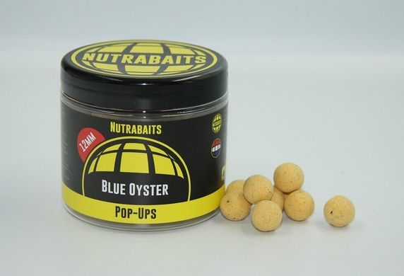 Бойлы Pop-Ups Nutrabaits Blue Oyster 12mm.