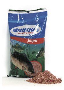 Прикормка Фишка Карп 1кг.