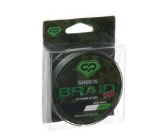Шок-лідер Carp Pro Shock Braid PE X8 0.16мм 25м Dark Green