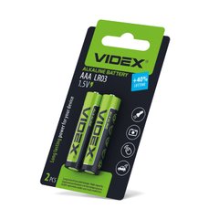 Батарейка лужна Videx LR03/AAA 1шт