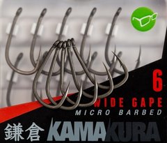 Крючки Korda Kamakura Wide Gape Hooks №8