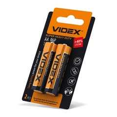 Батарейка сольова Videx R6P/AA 1шт