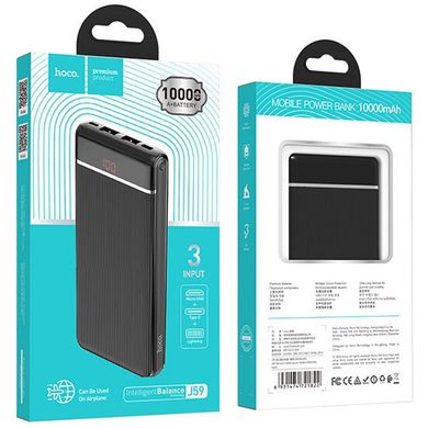 Портативное зарядное устройство Power Bank Hoco J59 Famous 10000 mAh