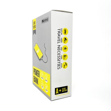Портативное зарядное устройство Power Bank Mibrand EXTREM 20000mAh solar folding 2 lights