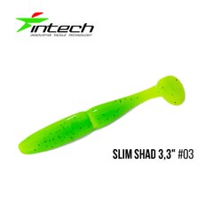 Силикон Intech Slim Shad 3,3"(7 шт) #03