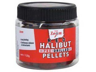 Пеллетс Carp Zoom Pre-Drilled Red Halibut Pellets 15mm 120g (CZ2361)