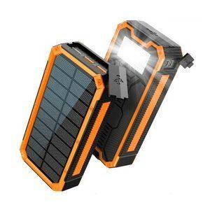 Портативний зарядний пристрій Power Bank Mibrand EXTREM 20000mAh solar lighting