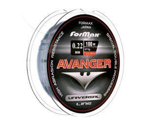 Волосінь "FORMAX AVANGER SILVER" 100M dia 0.25mm 6.80kg