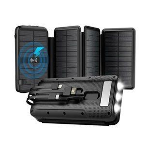 Портативний зарядний пристрій Power Bank Mibrand EXTREM 20000MAH SOLAR FOLDING 3 LIGHTS