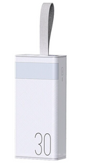 Портативное зарядное устройство Power Bank Remax RPP-320 30000 mAh White
