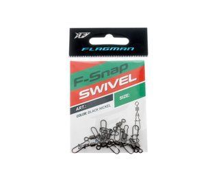 Вертлюг с застежкой американка Flagman Swivel-F Snap #8