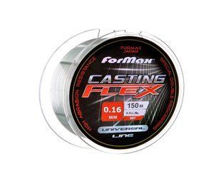 Волосінь "FORMAX CASTING FLEX" 150M dia 0.16mm 3.70kg
