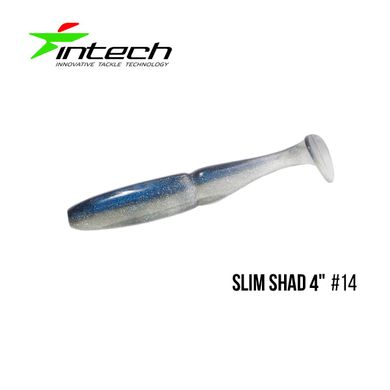 Силикон Intech Slim Shad 3,3"(7 шт) #14