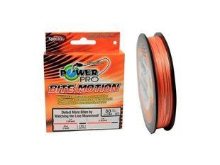 Шнур Power Pro Bite Motion 150m Orange/Black 0.10mm 5kg/11lb