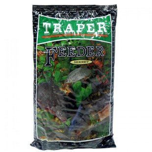 Прикормка Traper Secret Series Feeder Black (Фідер чорний) 1кг