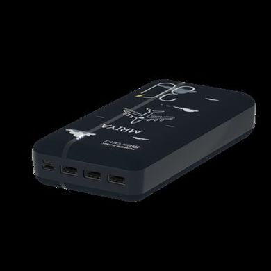 Портативное зарядное устройство Power Bank Mibrand Mriya 30000mAh 20W Black