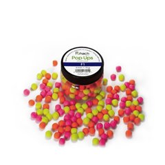 Бойлы Puhach baits Pop-Up 6 mm Multicolor - F1 (BUBBLE GUM)