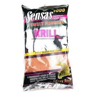 Прикормка Sensas 3000 SWEET FISHMEAL UK KRILL 1kg