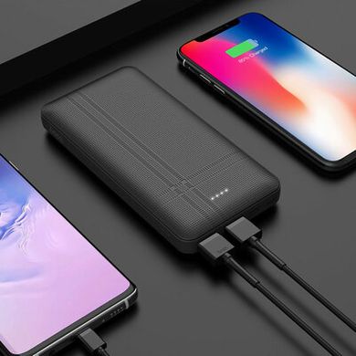 Портативний зарядний пристрій Power Bank HOCO J48 Nimble mobile power bank(10000mAh) Black