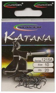 Гачок Maver Amo Katana 1215A №10 (20шт/уп)
