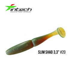 copy_Силикон Intech Slim Shad 3,3"(7 шт) #19