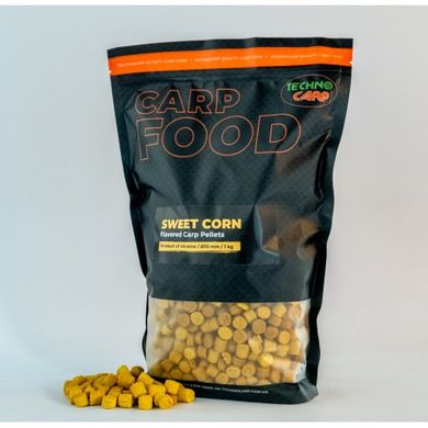 Пелетс Технокарп Flavored Carp Pellets "Sweet Corn" 6mm