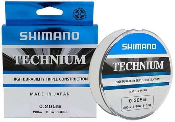 copy_Леска Shimano Technium 200m 0.165mm 2.6kg