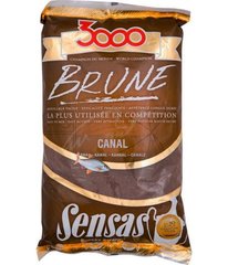 Прикормка Sensas 3000 Brown Canal 1kg