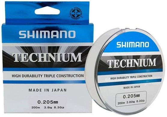 copy_Леска Shimano Technium 200m 0.205mm 3.8kg