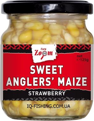 Кукуруза CarpZoom Sweet Angler's Maize strawberry 220мл 125г (CZ7149)