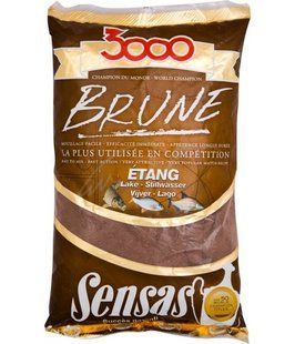 Прикормка Sensas 3000 Brown Lake 1kg