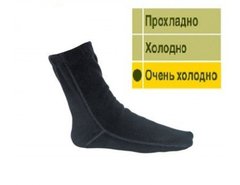 Флисовые носки  Norfin Cover (43-45) р.XL (303710-XL)