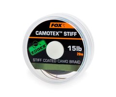 Поводковый материал FOX Camotex Light Stiff 20 м 15 lb