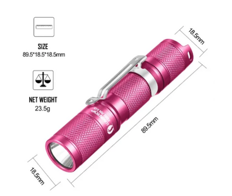Ліхтар Lumintop TOOL AA 2.0 14500 650Lm Pink