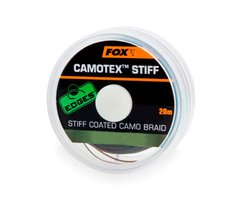 Поводковый материал FOX Camotex Light Stiff 20 м 20 lb