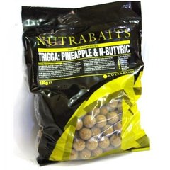 Бойли Nutrabaits Trigga Pineapple N-butyric 15мм 1кг
